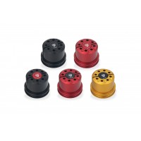 CNC Racing Bi-Color Steering Head Nut the Ducati Panigale / Streetfighter V4 (2025+) CNC Racing Bi-Color Steering Head Nut the Ducati Panigale / Streetfighter V4 (2025+)
